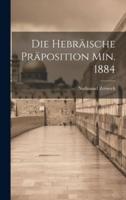 Die Hebräische Präposition Min. 1884