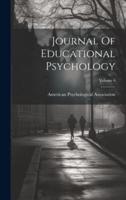 Journal Of Educational Psychology; Volume 6