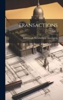 Transactions; Volume 1