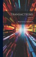 Transactions; Volume 65