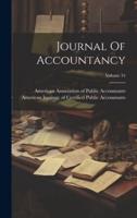 Journal Of Accountancy; Volume 34
