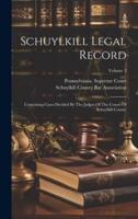 Schuylkill Legal Record