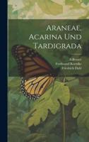 Araneae, Acarina Und Tardigrada