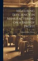 Measuring Efficiency in Manufacturing on a Basis of Profit