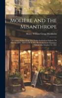 Molière And The Misanthrope