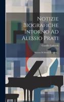 Notizie Biografiche Intorno Ad Alessio Prati