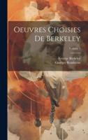 Oeuvres Choisies De Berkeley; Volume 1
