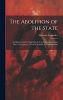 The Abolition of the State