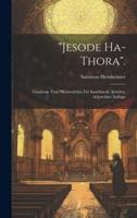 "Jesode Ha-Thora".