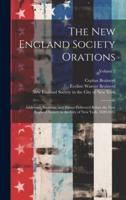 The New England Society Orations