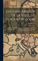 Histoire Abregée De La Ville De Bergen-Op-Zoom