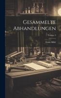 Gesammelte Abhandlungen; Volume 3