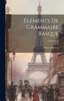 Éléments De Grammaire Basque