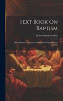 Text Book On Baptism