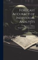 Forecast Accuracy of Individual Analysts