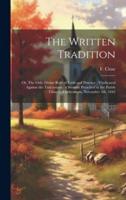 The Written Tradition