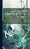 More Essays From The World Of Music
