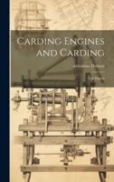 Carding Engines and Carding