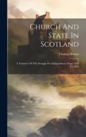 Church And State In Scotland