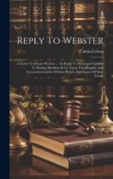 Reply To Webster