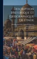 Description Historique Et Géographique De L'inde