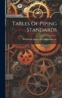 Tables Of Piping Standards