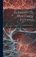 Elementi Di Anatomia Esterna