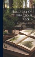 Hand-List Of Herbaceous Plants