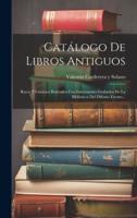 Catálogo De Libros Antiguos