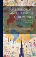 All Religions And Religious Ceremonies