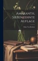 Amaranth, Siebenzehnte Auflage