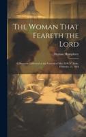 The Woman That Feareth the Lord