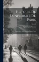 Histoire De L'université De Paris