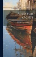Rules for Yachts