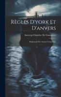 Règles D'york Et D'anvers