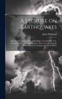 A Lecture on Earthquakes