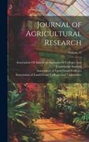 Journal of Agricultural Research; Volume 15