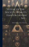 Ritual of the ... Society... Tom O's Hanter Cavern No ..