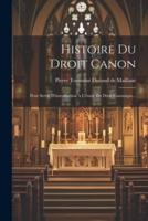 Histoire Du Droit Canon