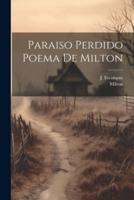 Paraiso Perdido Poema De Milton