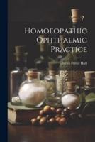 Homoeopathic Ophthalmic Practice