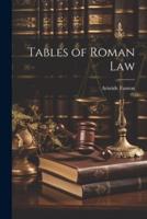 Tables of Roman Law