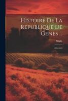 Histoire De La Republique De Genes ...