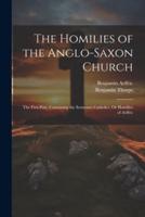 The Homilies of the Anglo-Saxon Church