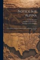 Notice Sur Alpina