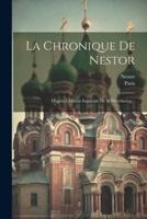 La Chronique De Nestor