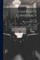 Star Route Conspiracy