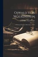 Oswald Von Wolkenstein