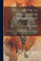 Histoire De La Philosophie Hermetique