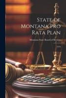 State of Montana Pro Rata Plan